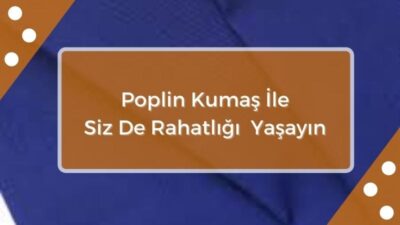 poplin-kumas