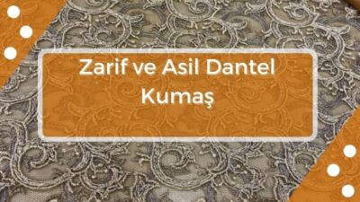 dantel-kumas