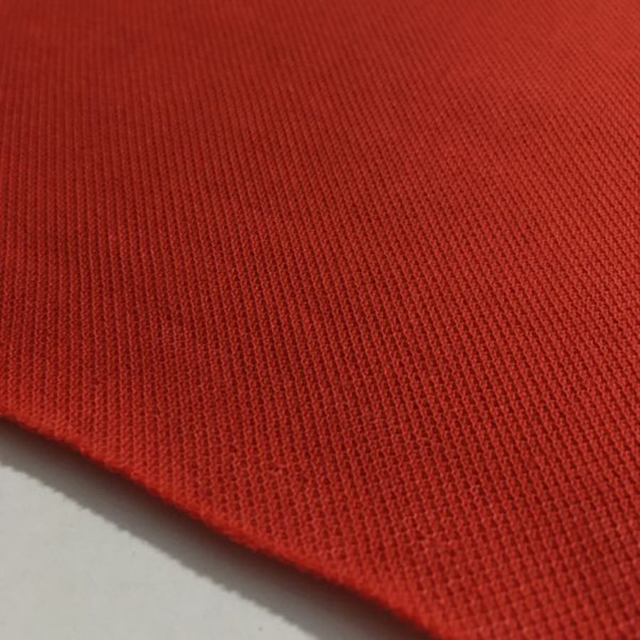 Kırmızı Lacoste Penye Kumaş 05 Kırmızı Lacoste Penye Kumaş 05