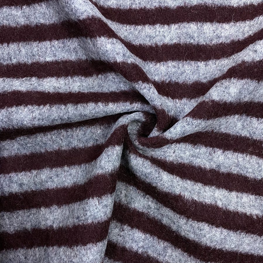 Bordo Çizgili Keçe Kumaş 09 Bordo Çizgili Keçe Kumaş 09