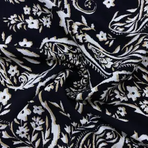 Eteği Sulu Desenli Maroken Krep Kumaş 76 Eteği Sulu Desenli Maroken Krep Kumaş 76