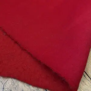 Kırmızı Üç İplik Şardonlu Penye Kumaşı 10