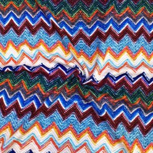 Özel Missoni Desenli Jorjet Krep Kumaş 20