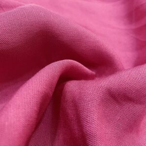 Pembe Ham Keten Kumaş 58