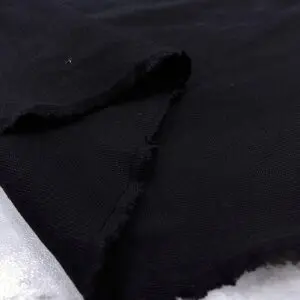 Siyah Çelik Penye Kumaş 01
