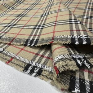 Burberry Desen Gabardin Kumaş 18