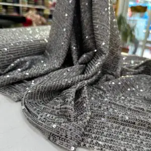 Gri Zara Payet Kumaş