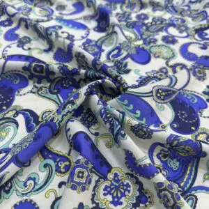 Etro Desen Pamuk Vual Kumaş Etro Desen Pamuk Vual Kumaş