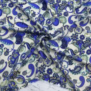 Etro Desen Pamuk Vual Kumaş