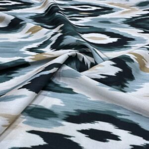 Etnik Desen Saten Kumaş Etnik Desen Saten Kumaş