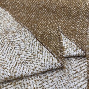 Camel Balıksırtı Buklet Kumaş