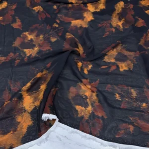 Batik Desenli Şifon Kumaş